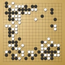 Board position at the end of game ESGC 2012 - Round 2 - Game 1: Ilja Shikshin vs Stepan Trubicin
