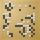 Board position at the end of game EWGC 2016 - Round 1 - Game 1: Natalia Kovaleva vs Adelina Sora