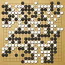 Board position at the end of game EWGC 2018 - Round 5 - Game 1: Manja Marz vs Natalia Kovaleva