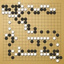 Board position at the end of game EWGC 2020 - Round 1 - Game 3: Dina Burdakova vs Julia Seres