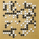Board position at the end of game EWGC 2020 - Round 6 - Game 1: Natalia Kovaleva vs Manja Marz