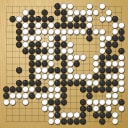 Board position at the end of game EWGC 2021 - Round 1 - Game 6: Alena Jakimova vs Ariane Ougier