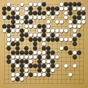 Board position at the end of game EWGC 2021 - Round 2 - Game 14: Begimai Sovetbekova vs Ljubov Krajnova