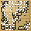 Board position at the end of game EWGC 2021 - Round 4 - Game 14: Elina Alagozova vs Elena Otilia Tarita-Cimpeanu