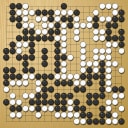 Board position at the end of game EWGC 2021 - Round 6 - Game 14: Aisanam Abdulaeva vs Elina Alagozova