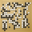 Board position at the end of game EWGC 2021 - Round 6 - Game 4: Ariane Ougier vs Anastasia Khlepetina