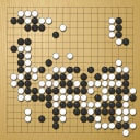Board position at the end of game EWGC 2022 - Round 2 - Game 2: Alexandra Urban vs Ariane Ougier