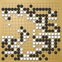 Board position at the end of game EWGC 2023 - Round 2 - Game 2: Jitka Bartova vs Ariane Ougier