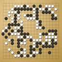 Board position at the end of game EWGC 2024 - Round 2 - Game 1: Ting Li vs Mirta Medak