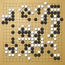 Board position at the end of game EWGC 2026 - Round 2 - Game 1: Milena Bocle vs Ting Li