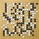 Board position at the end of game EWGC 2026 - Round 5 - Game 1: Ting Li vs Manja Marz