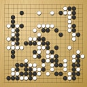 Board position at the end of game EYGC 2009 - Round 1 - Game 1: Nikola Mitic vs Lukas Podpera