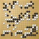 Board position at the end of game EYGC 2009 - Round 2 - Game 2: Lukas Podpera vs Alexander Eerbeek