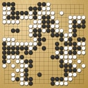 Board position at the end of game EYGC 2009 - Round 2 - Game 1: Nikita Khabazov vs Artem Kachanovskyj