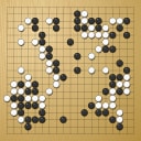 Board position at the end of game EYGC 2009 - Round 3 - Game 2: Lukas Podpera vs Nikita Khabazov