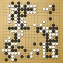 Board position at the end of game EYGC 2009 - Round 4 - Game 1: Nikola Mitic vs Artem Kachanovskyj