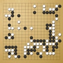 Board position at the end of game EYGC 2010 - Round 3 - Game 1: Stepan Popov vs Mikhail Sidorenko
