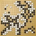 Board position at the end of game EYGC 2011 - Round 6 - Game 2: Ali Jabarin vs Nikola Mitic