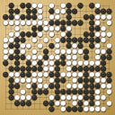 Board position at the end of game EYGC 2013 - Round 5 - Game 1: Stepan Popov vs Oleksandr Yeroshkin