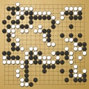 Board position at the end of game EYGC 2013 - Round 5 - Game 1: Frantisek Caha vs Pavol Lisy