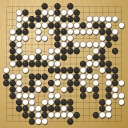 Board position at the end of game EYGC 2021 - Round 3 - Game 16: Yuliia Sychinska vs Zsofia Simon