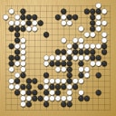 Board position at the end of game EYGC 2021 - Round 6 - Game 1: Vsevolod Ovsiienko vs Alexandr Muromcev