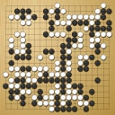 Board position at the end of game EYGC 2022 - Round 5 - Game 1: Anna Melnyk vs Robert-Andrei Grosu