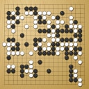 Board position at the end of game EYGC 2024 - Round 4 - Game 2: Lucas Hofmann vs Marianna Szychowiak