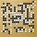 Board position at the end of game EYGC 2025 - Round 1 - Game 1: Olesia Malko vs Alexandru Nicolas Patrascu