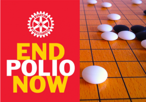 Take part in the 1st International „End Polio Now“ Go Tournament!