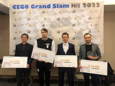 Jonas Welticke wins CEGO Grand Slam 2022