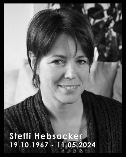 Steffi Hebsacker died on May 11, 2024 at the age of 56.