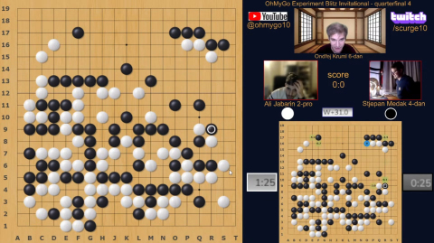 OhMyGo Experimental Blitz Tournament - A New Form of Go Entertainment
