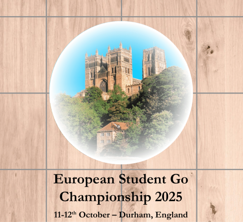 The 2025 European Student Go Championship will take place in the UK in October!