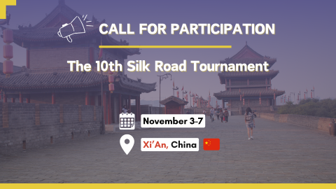The 10th Silk Road International City Weiqi tournament - call for players