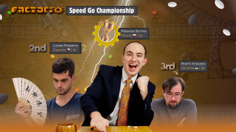 Mateusz Surma 4p is the Factorio Speed Go Champion!