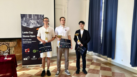 Valerii Krushelnytskyi wins the Lanke Cup Vienna Open 2026!